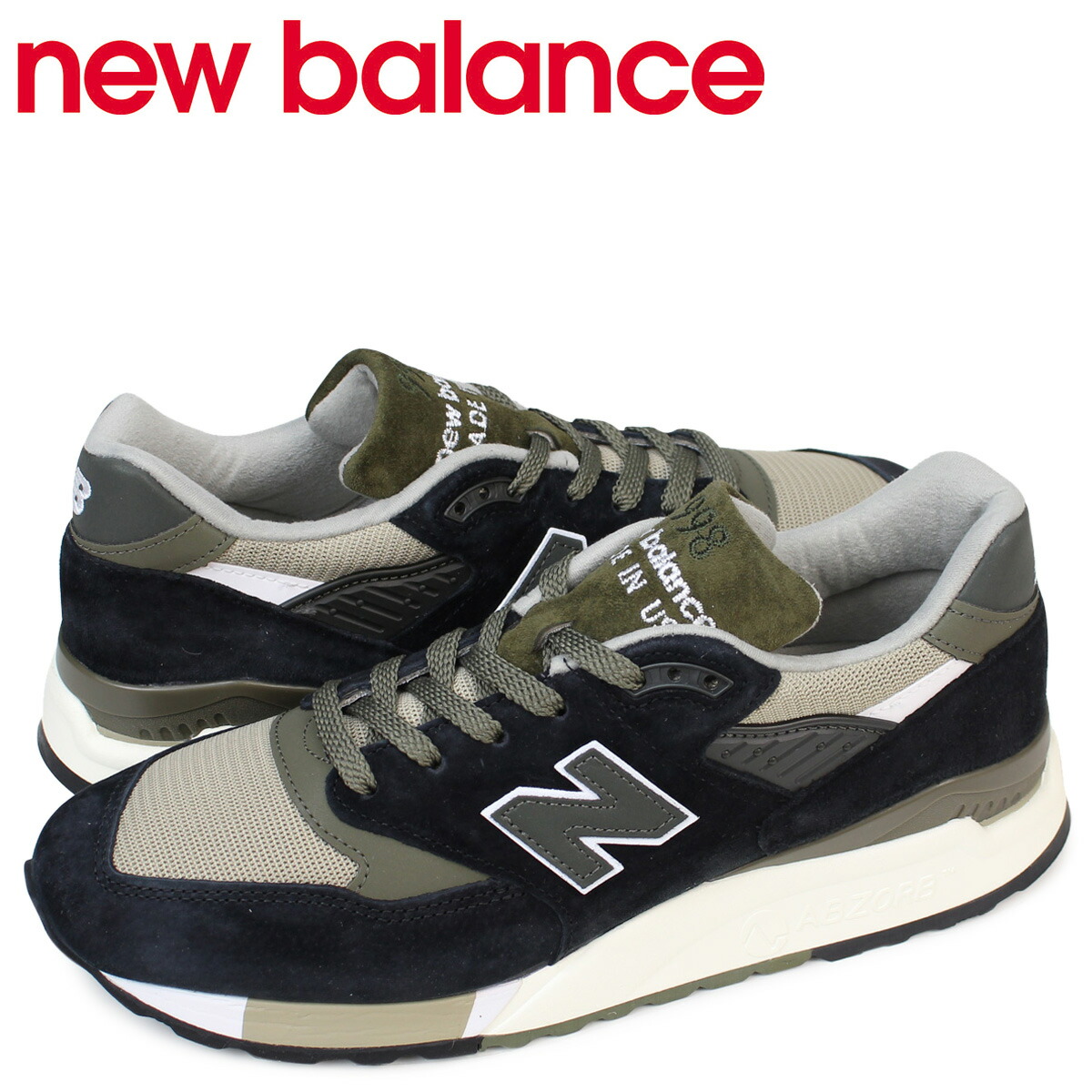 new balance 998 all black