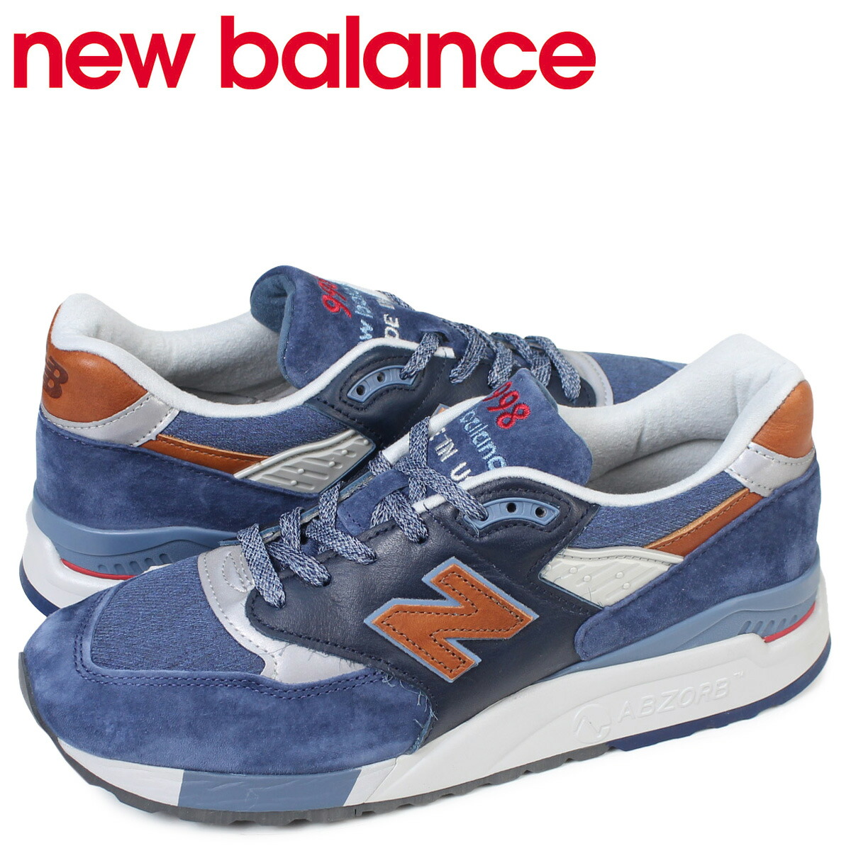 new balance 998 navy