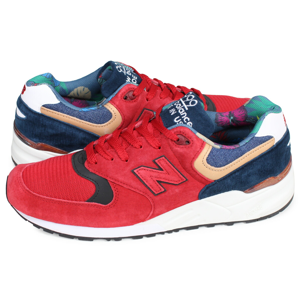 楽天市場 New Balance Classics M999web ニューバランス 999 スニーカー メンズ Dワイズ Made In Usa レッド Goods Lab