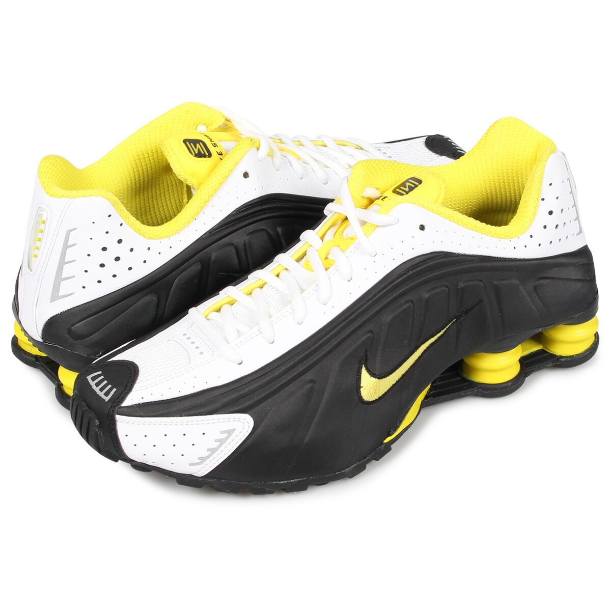 Nike NIKE shocks running 4 sneakers men SHOX R4 black black 104,265 048 Nike NIKE shocks running 4 sneakers men SHOX R4 black black 104,265 048