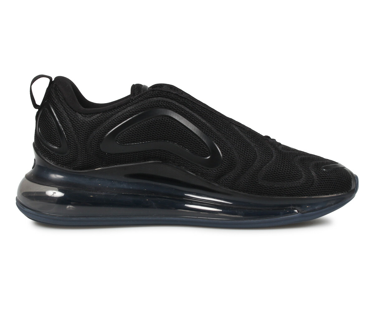 nike air max 720 black black