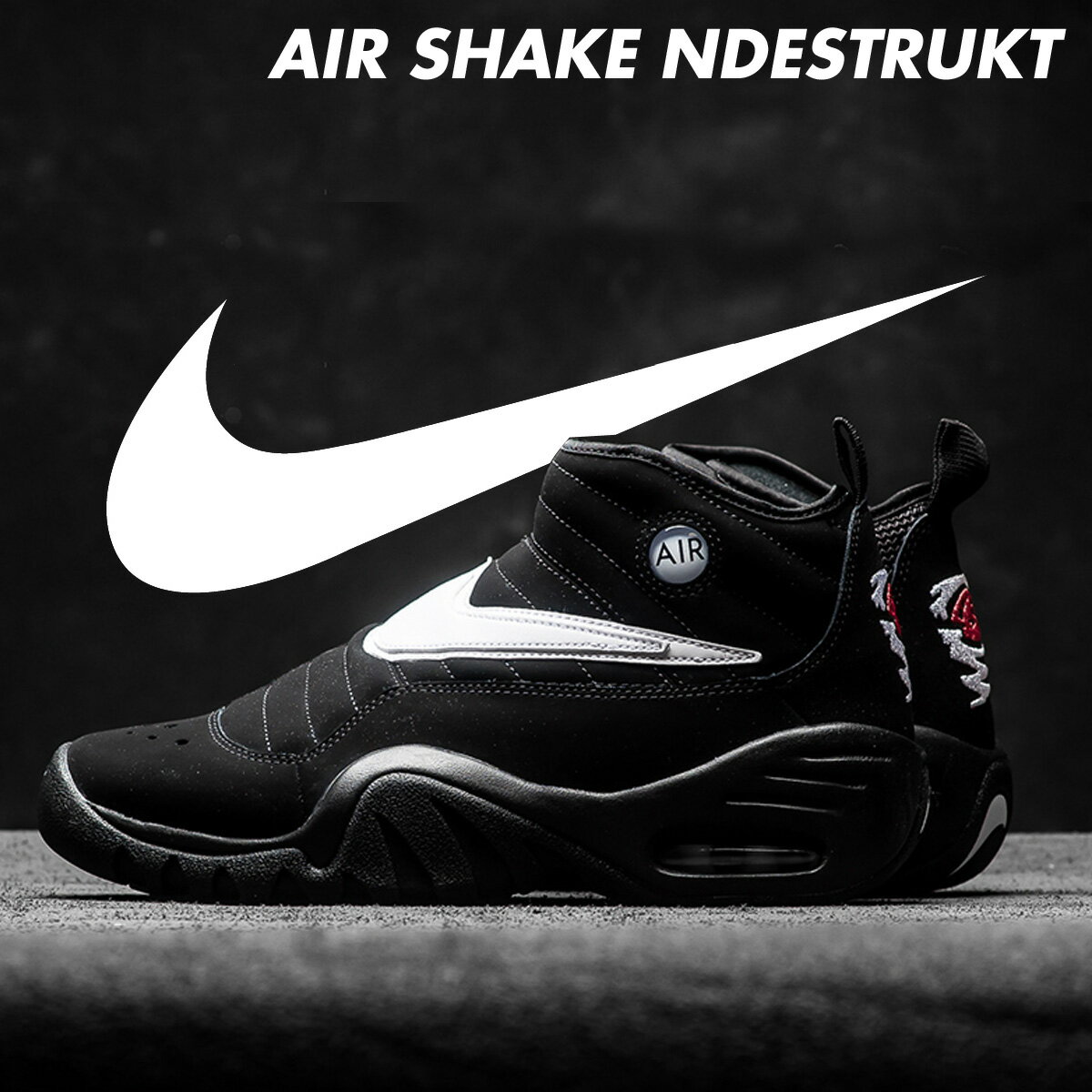 nike air shake ndestrukt size 14