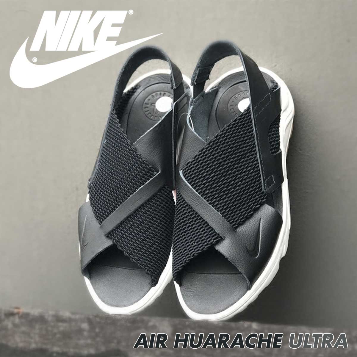 楽天市場 ナイキ Nike エア ハラチ ウルトラ サンダル W Air Huarache Ultra レディース メンズ ブラック 黒 5118 001 Goods Lab