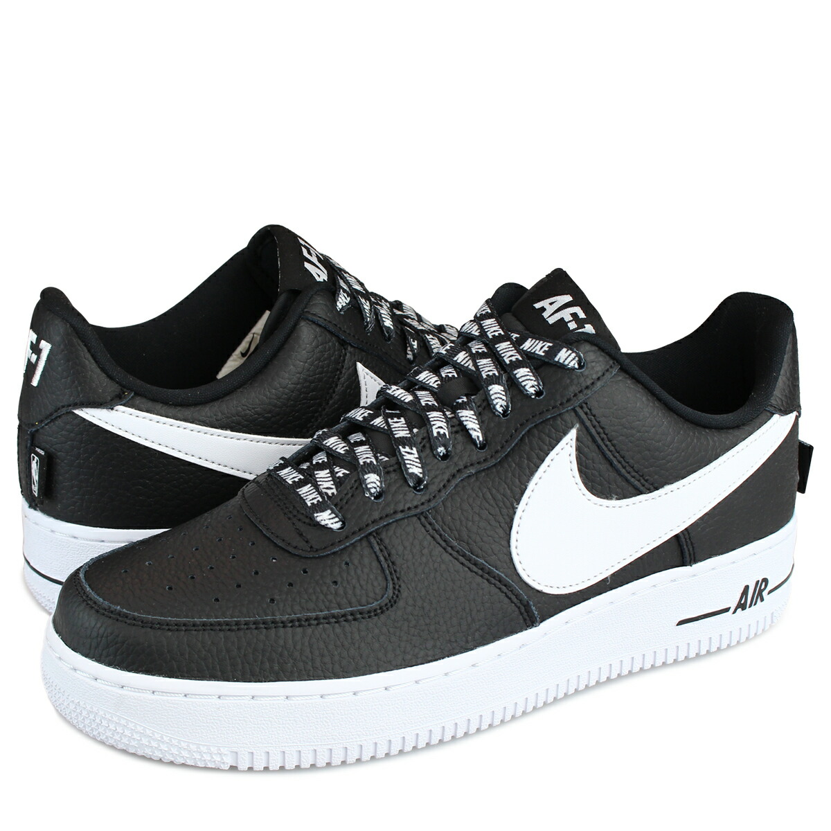 air force 1 statement game black