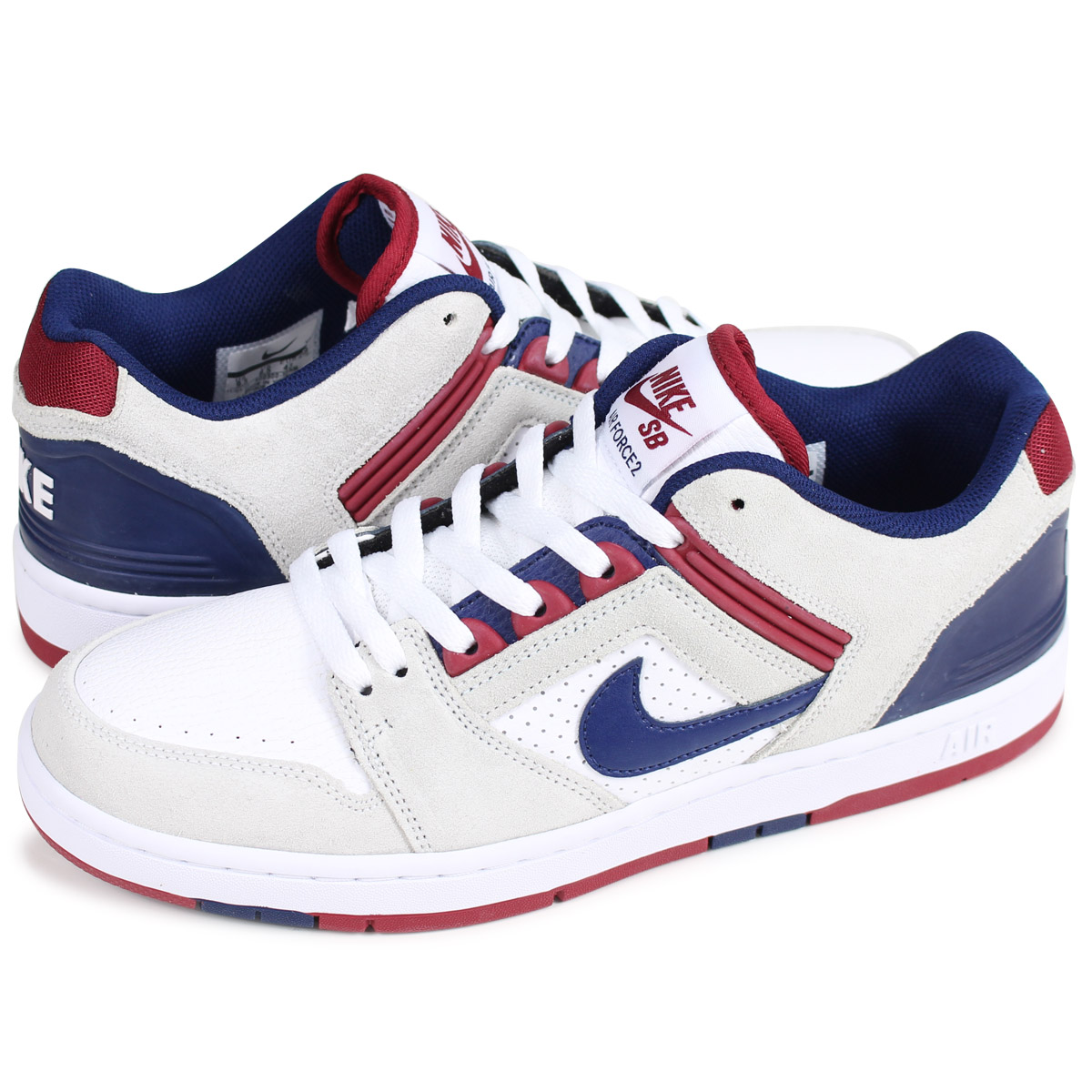 楽天市場 Nike Air Force 2 Low ナイキ Sb エアフォース2 スニーカー メンズ Ao0300 100 ホワイト Goods Lab