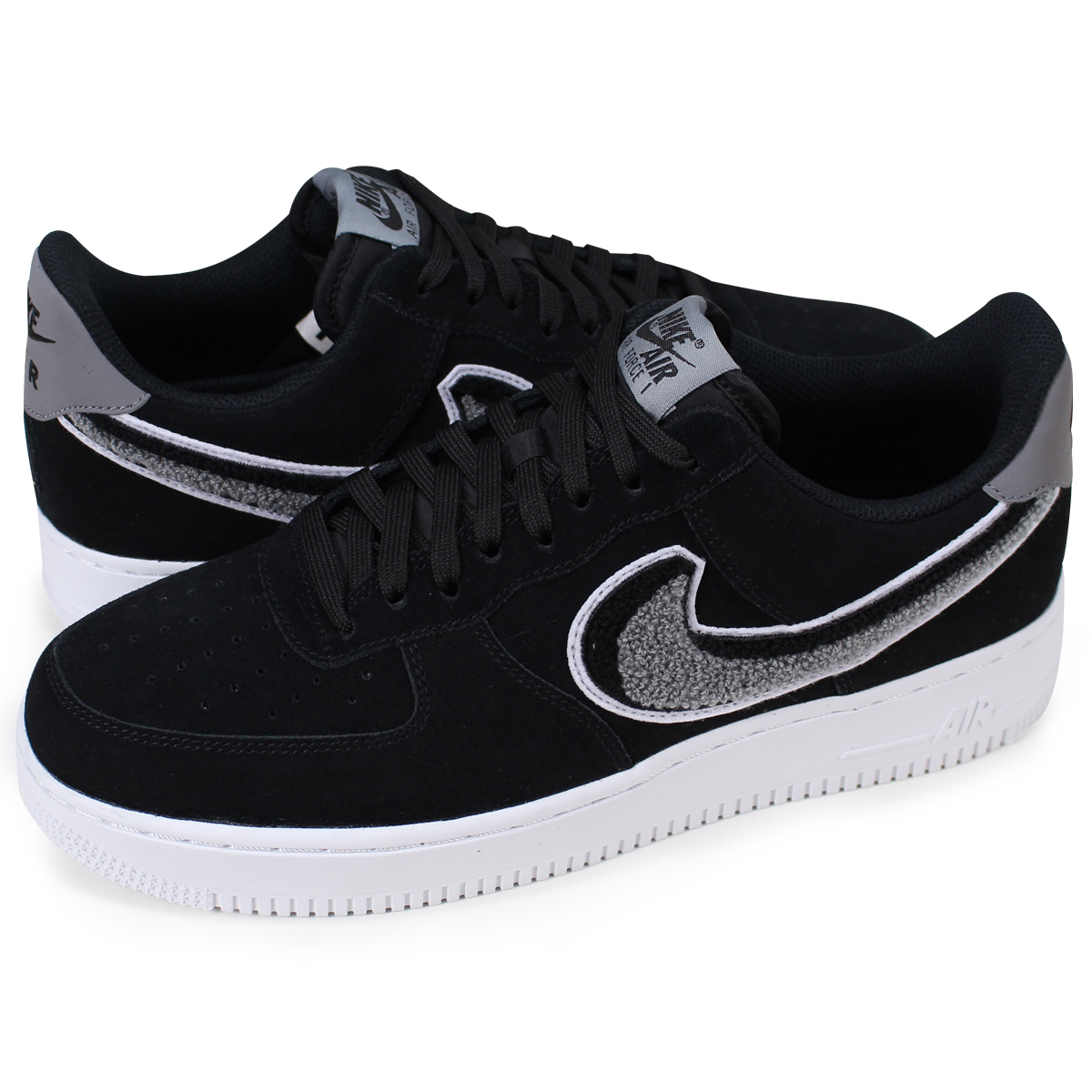 Whats up Sports: NIKE AIR FORCE 1 07 LV8 Nike air force 1 sneakers men 823,511-014 black [load ...