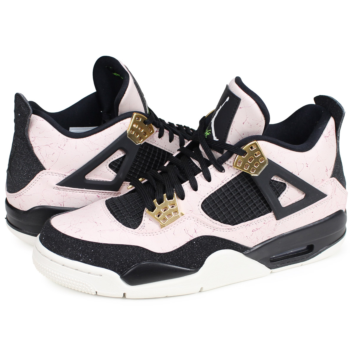 Nike NIKE Air Jordan 4 nostalgic sneakers men WMNS AIR JORDAN 4 RETRO pink AQ9129 601 Nike NIKE Air Jordan 4 nostalgic sneakers men WMNS AIR JORDAN 4 RETRO pink AQ9129 601