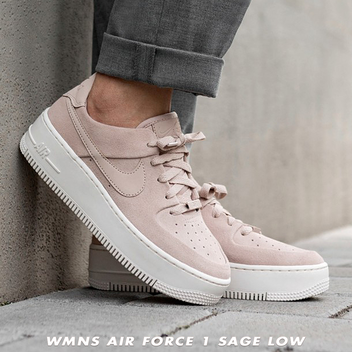 nike air force one sage low particle 