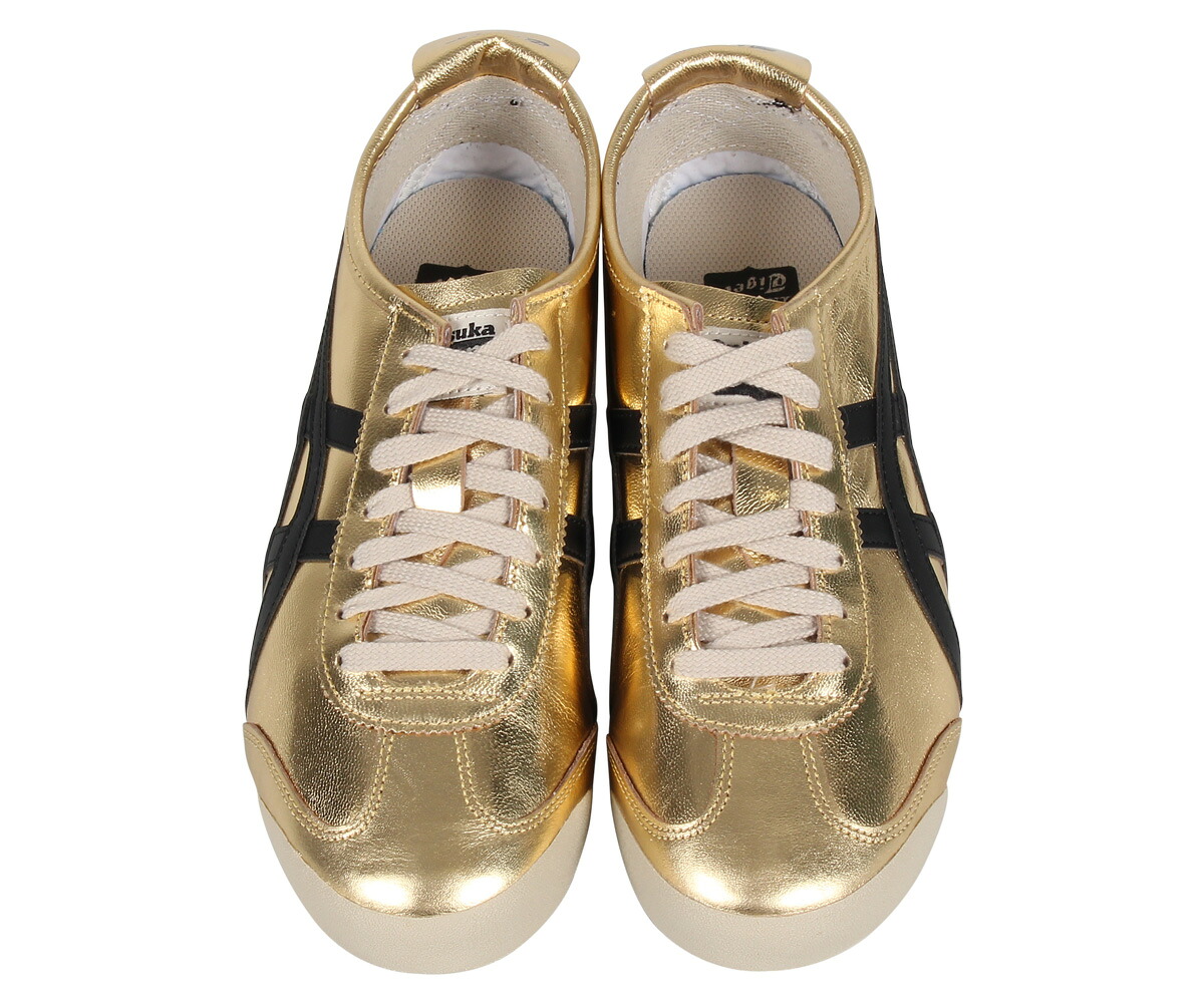 楽天市場 Onitsuka Tiger Mexico 66 オニツカタイガー メキシコ 66 スニーカー メンズ レディース ゴールド Thl7c2 9490 Goods Lab