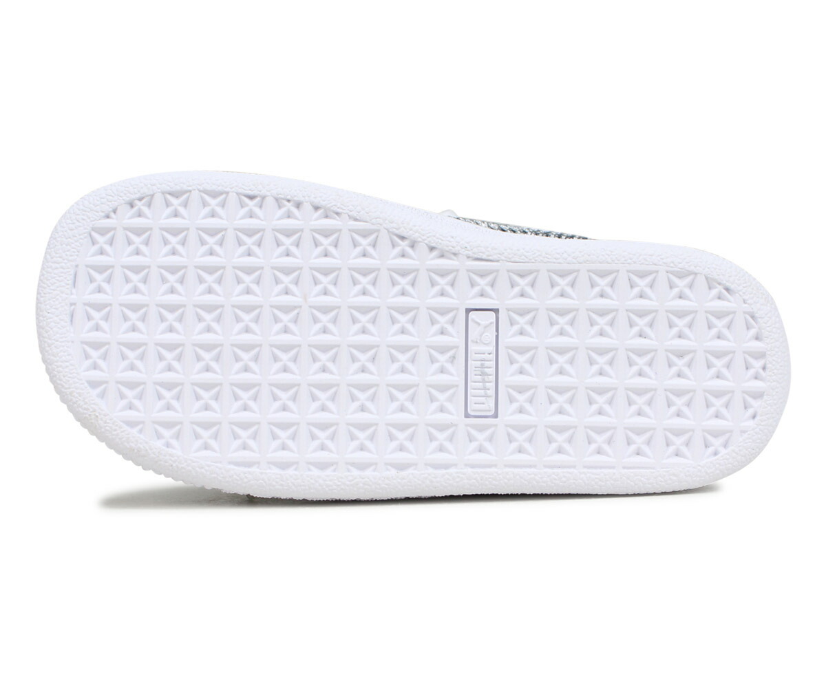 puma basket heart bling