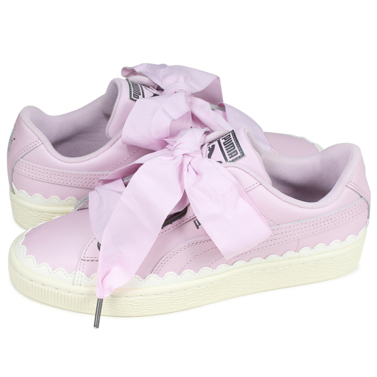 puma basket heart scallop puma basket heart scallop