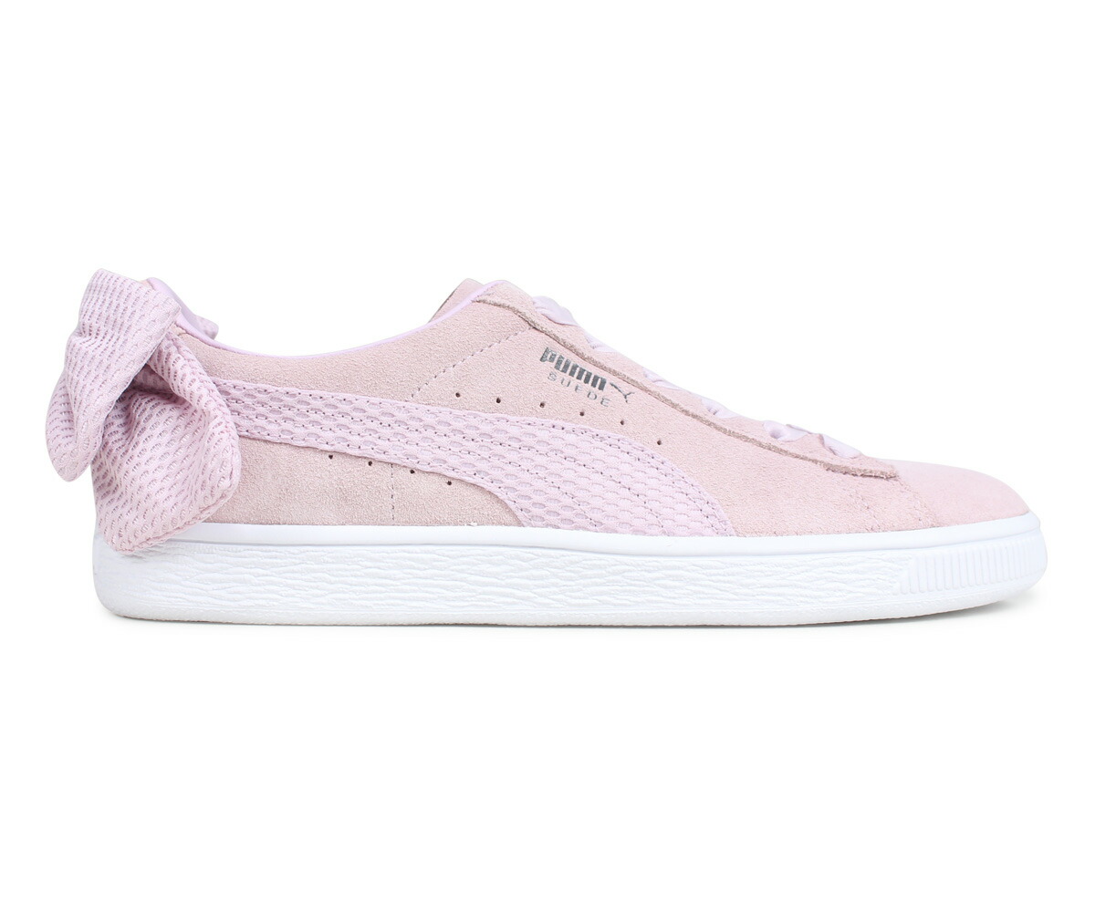 楽天市場 Puma Wmns Suede Bow Uprising プーマ スエード ボウ スニーカー レディース ピンク Goods Lab