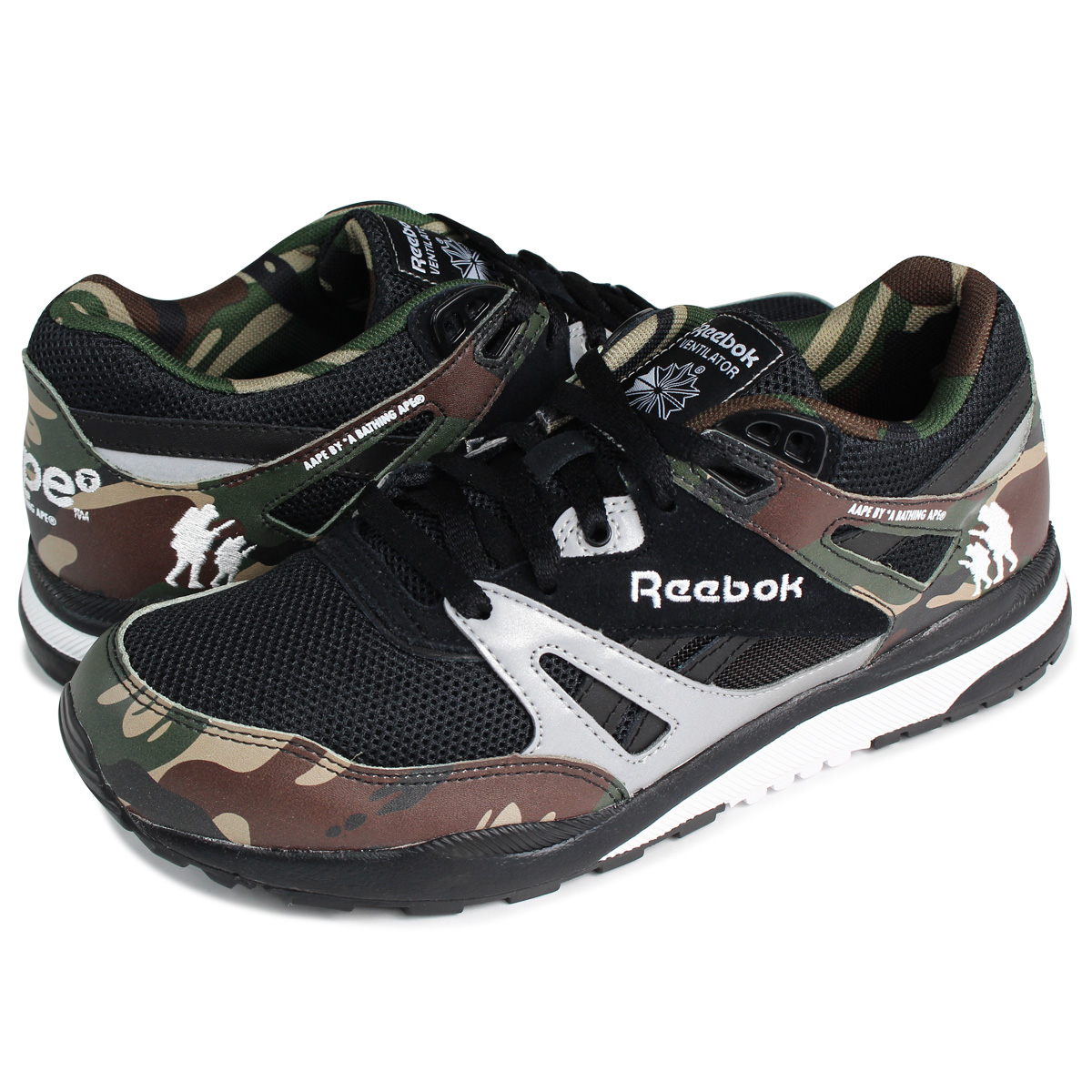 camo reebok shoes