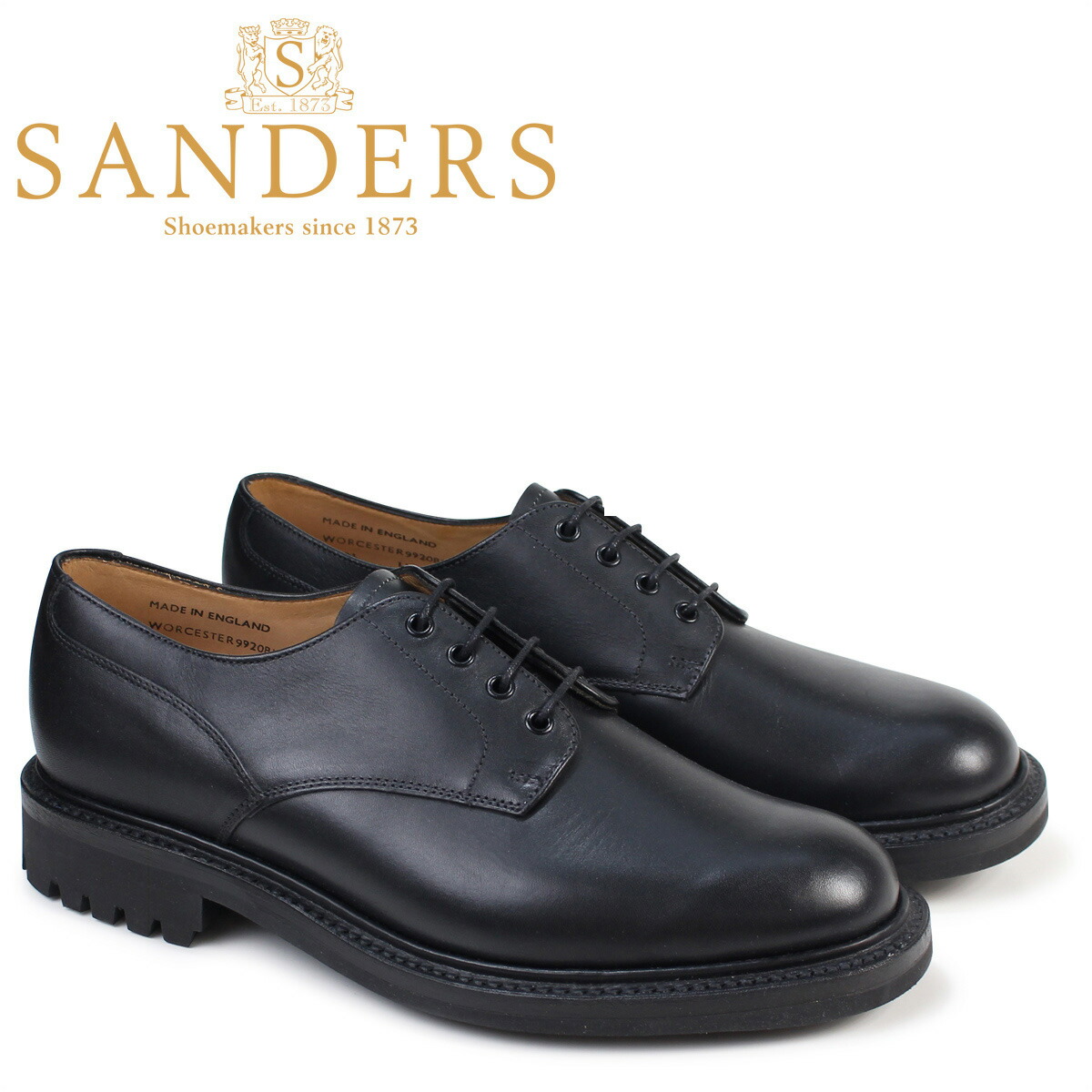 【楽天市場】【最大1000円OFFクーポン】 SANDERS WORCESTER サンダース ミリタリー オックスフォード シューズ