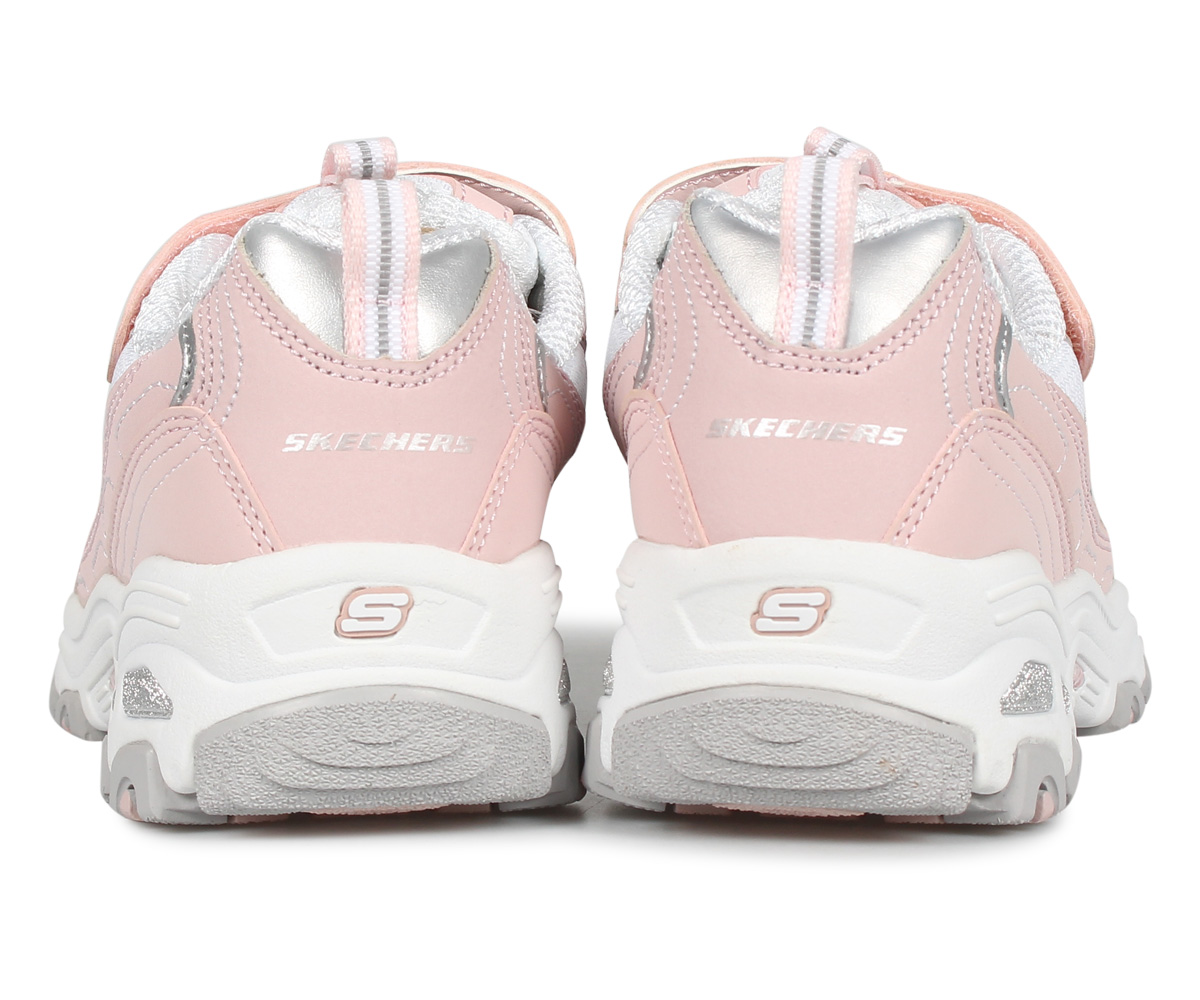 skechers d'lites beige