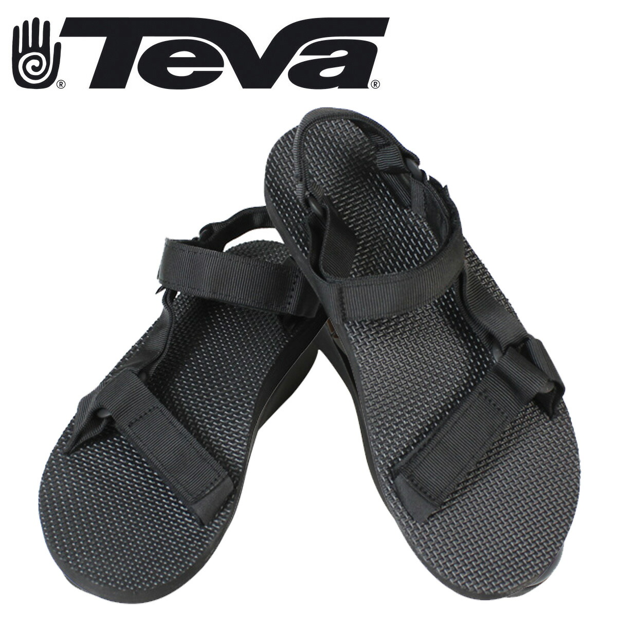 gray teva sandals