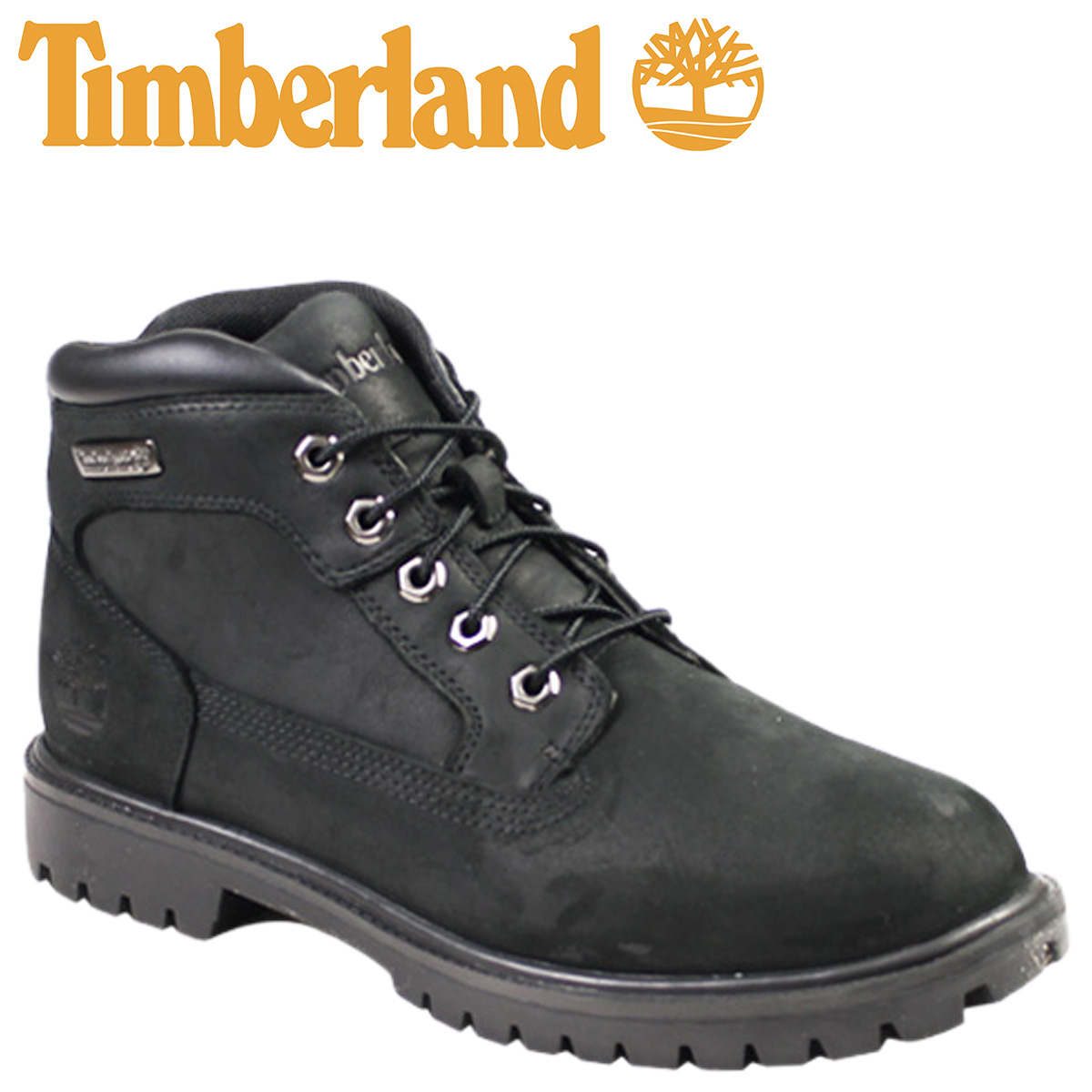 black timberland style boots