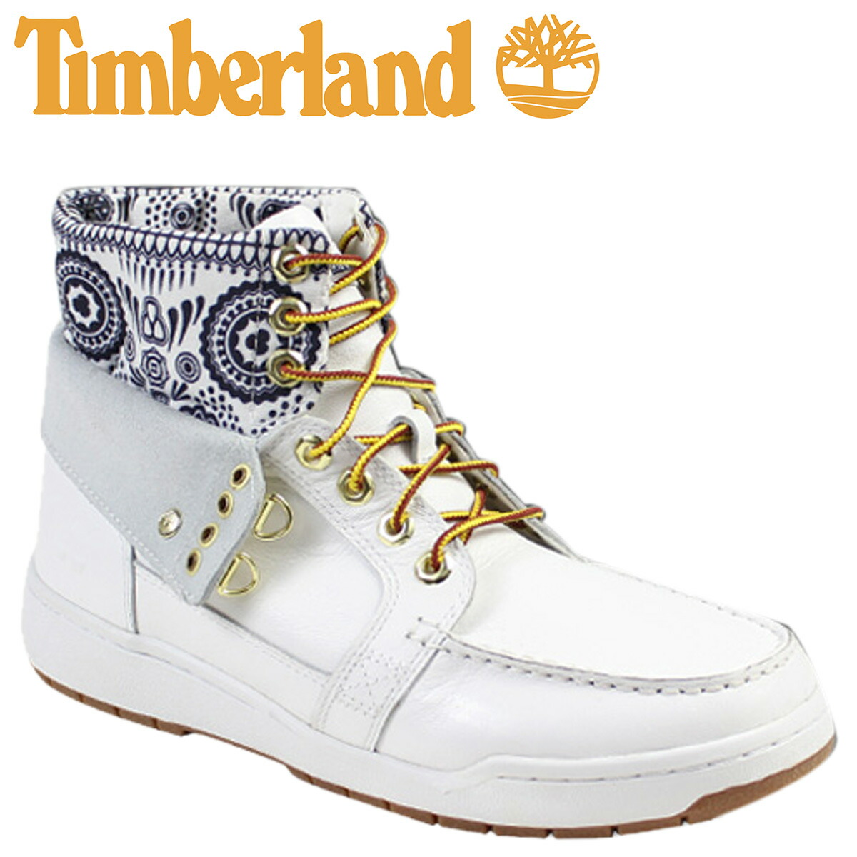 white timberland style boots