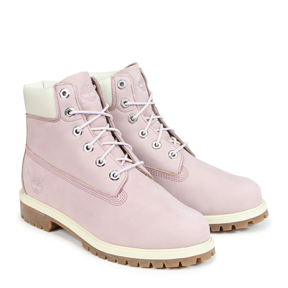Timberland JUNIOR 6 INCH PREMIUM WATERPROOF BOOTS Timberland boots Lady's 6 inches kids 34,992W Wise pink Timberland JUNIOR 6 INCH PREMIUM WATERPROOF BOOTS Timberland boots Lady's 6 inches kids 34,992W Wise pink