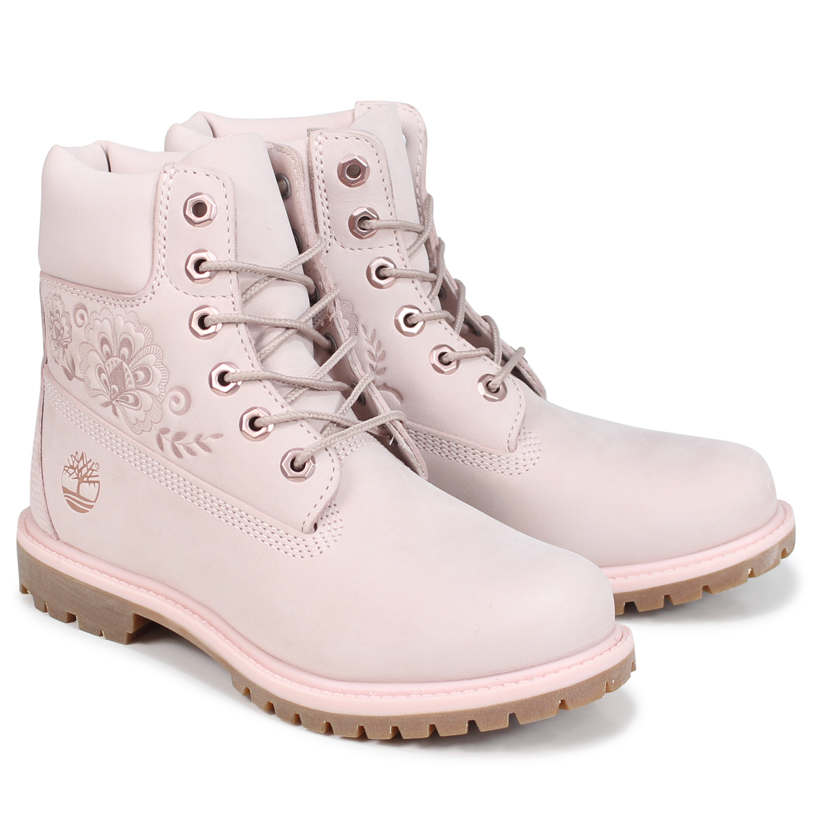 timberland womens 6 inch premium boots chintz rose