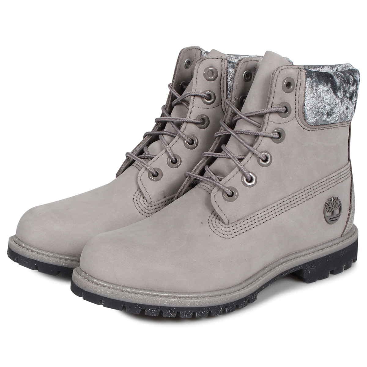 grey and white womens timberlands