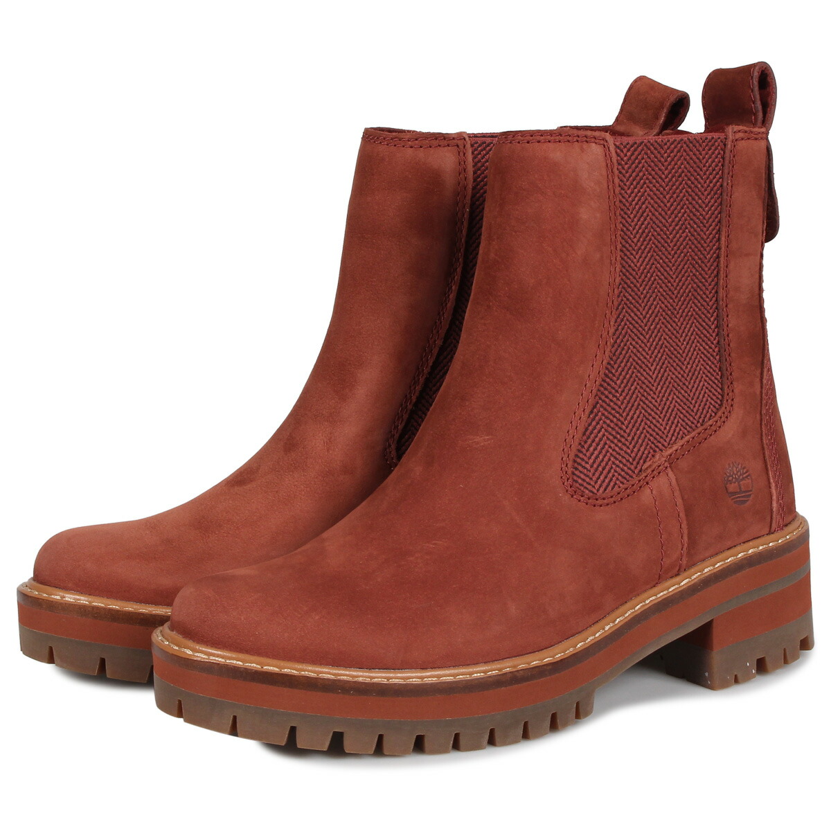 courmayeur valley shearling boot for women in rust