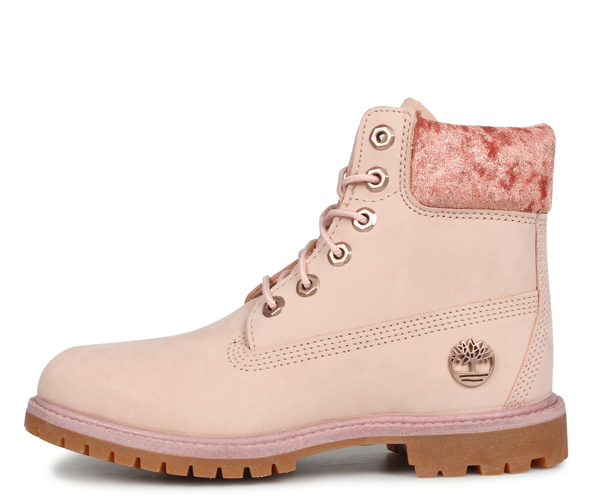 timberland pink boots for women