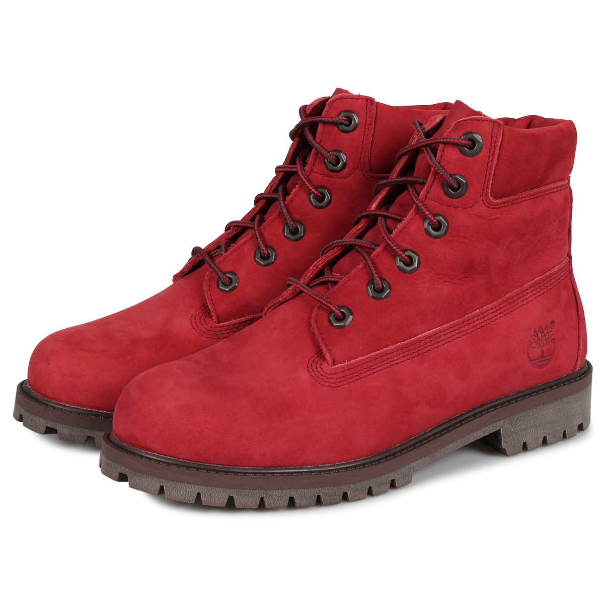 楽天市場 最大600円offクーポン Timberland Junior 6inch Premium Waterproof ティンバーランド ブーツ レディース 6インチ プレミアム ダーク レッド 954 Goods Lab