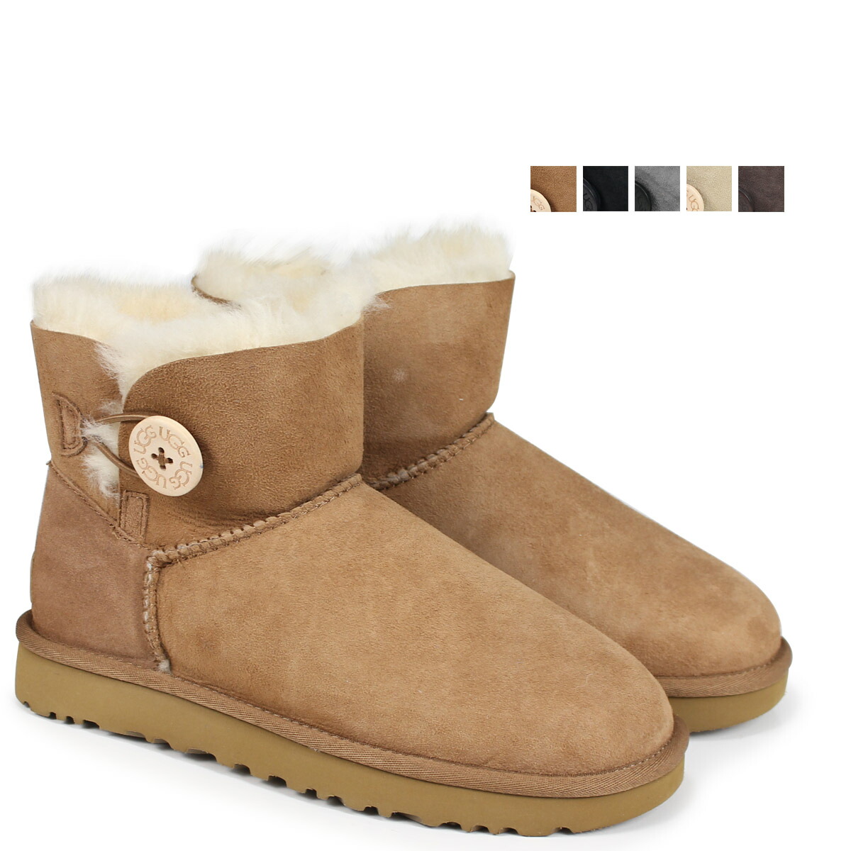 UGG】CLASSIC SOLENE MINI ムートンブーツ ニットベルト+spbgp44.ru