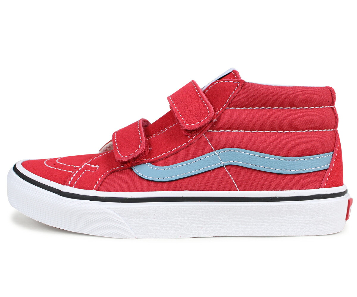 vans sk8 low kids red