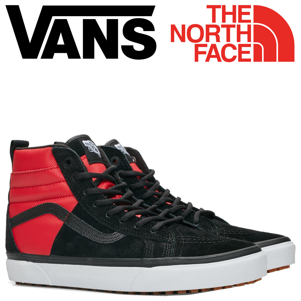 vans shoes north face