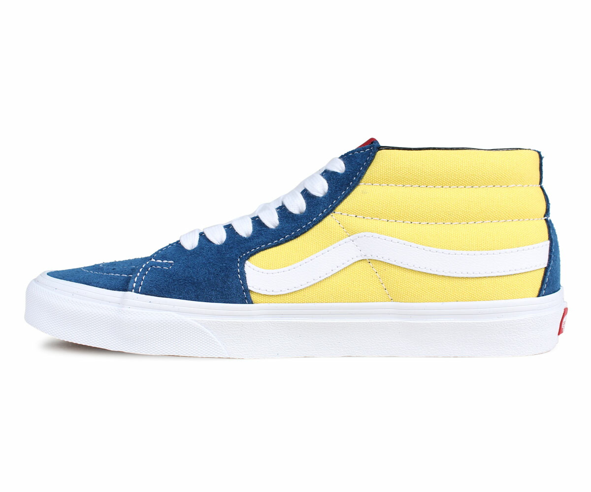 vans sk8 mid yellow