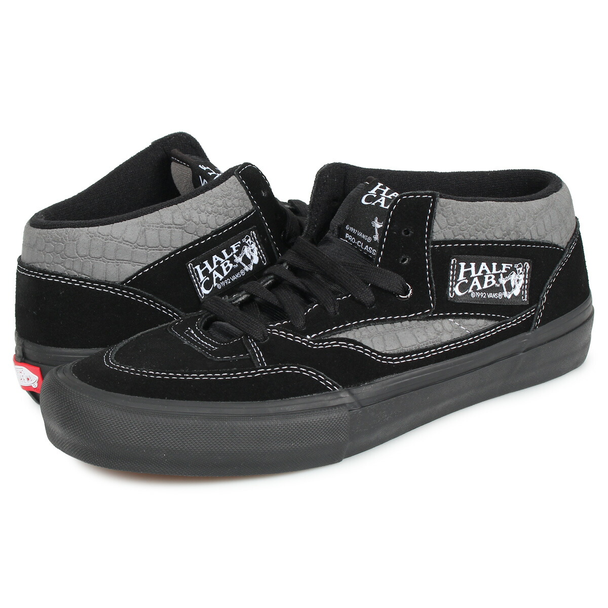 vans half cab pro black