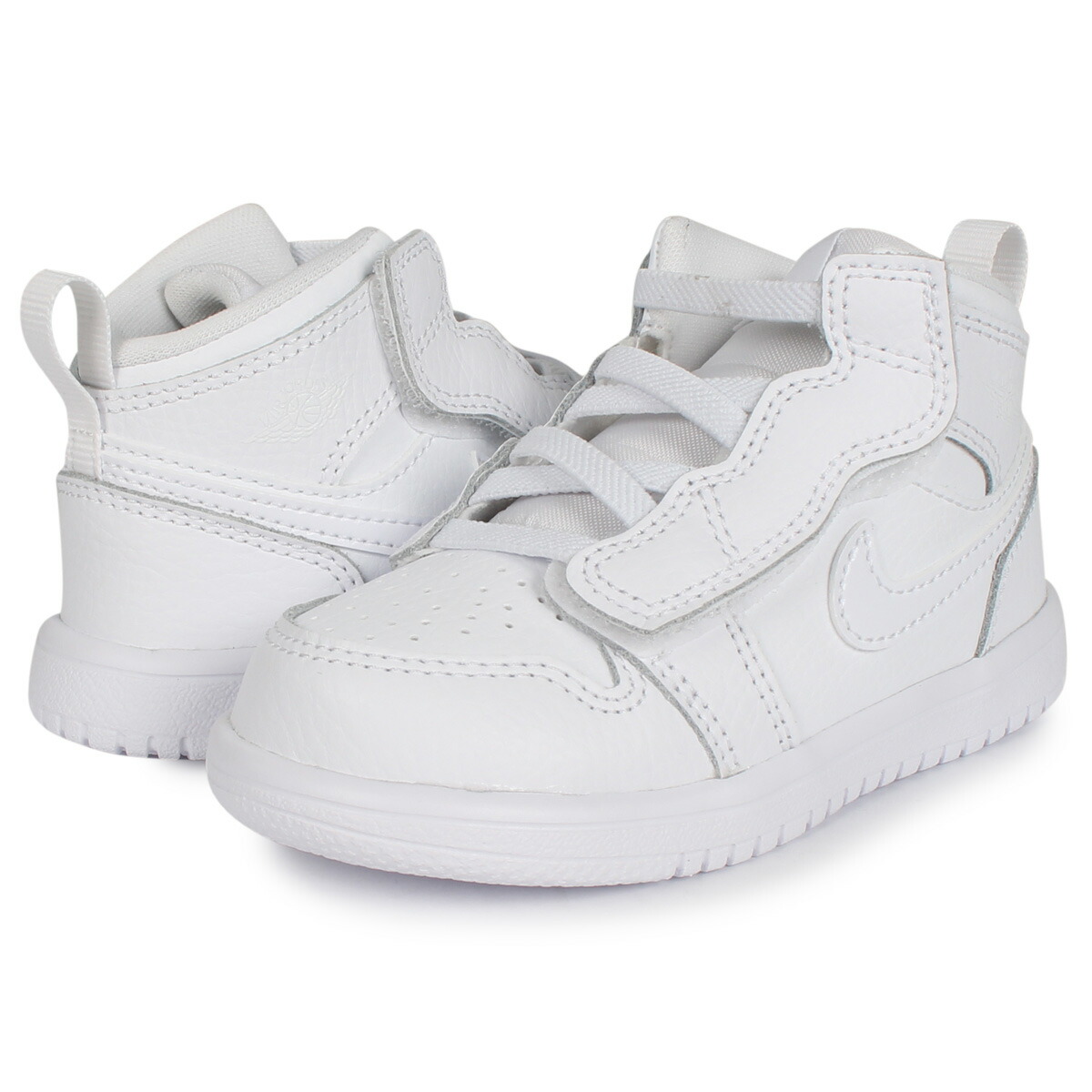 楽天市場 最大1000円offクーポン ナイキ Nike ジョーダン1 スニーカー ベビー キッズ Jordan 1 Mid Alt Td ホワイト 白 Ar6352 126 Goods Lab