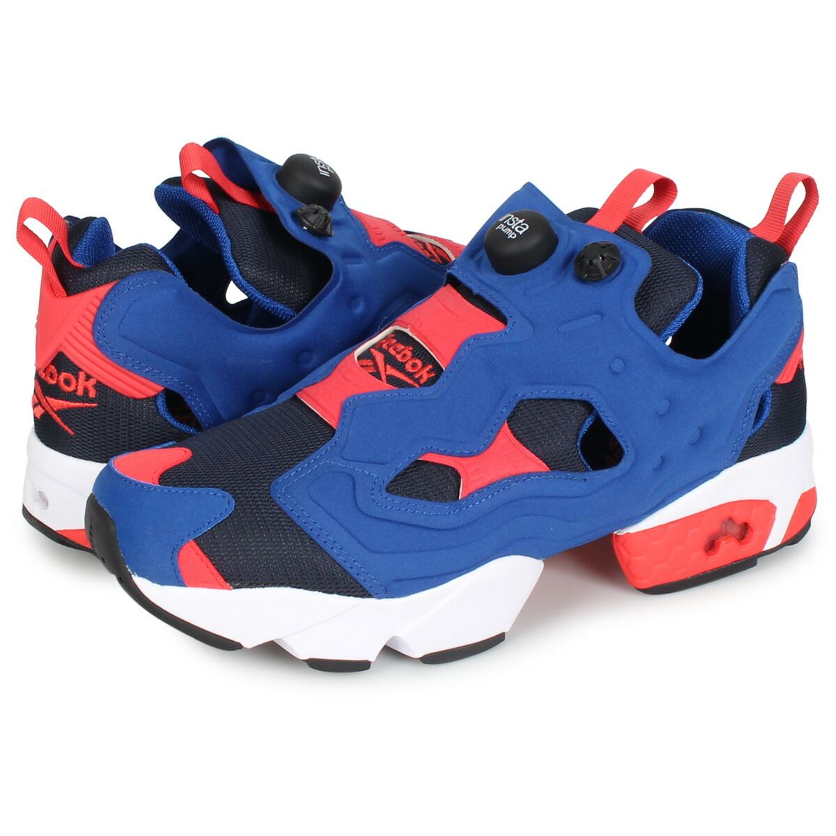 名作 スニーカー Reebok Instapump Fv48 ブルー レディース メンズ スニーカー ポンプフューリー インスタ リーボック Nm Og Fury Www Dgb Gov Bf