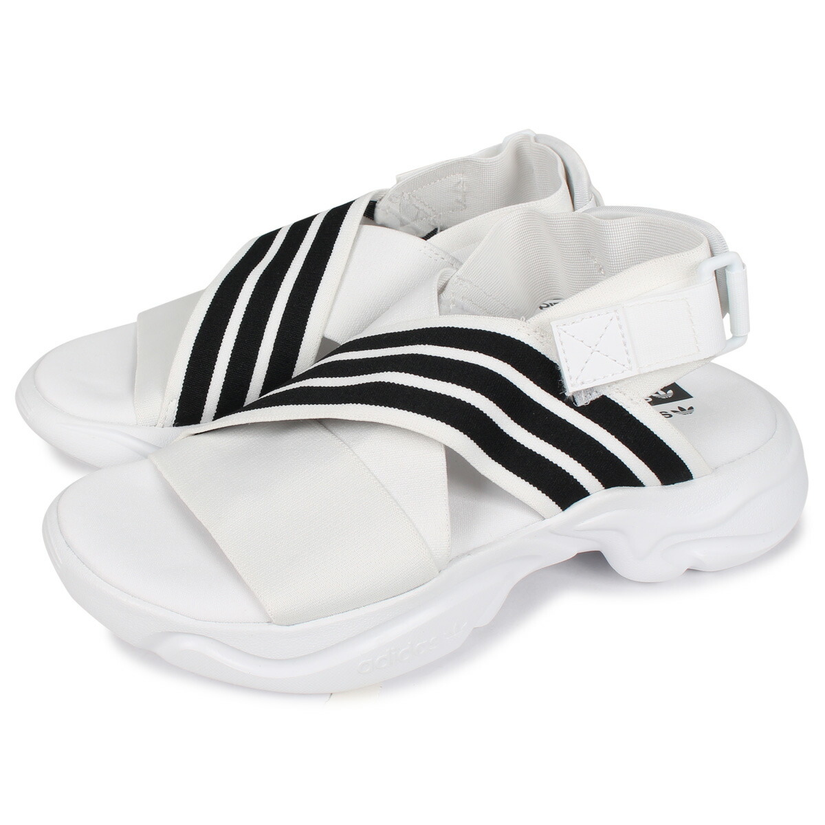 楽天市場 Adidas Originals Magmur Sandal W アディダス オリジナルス マグマ サンダル スポーツサンダル メンズ レディース 厚底 ホワイト 白 Ef5848 Goods Lab