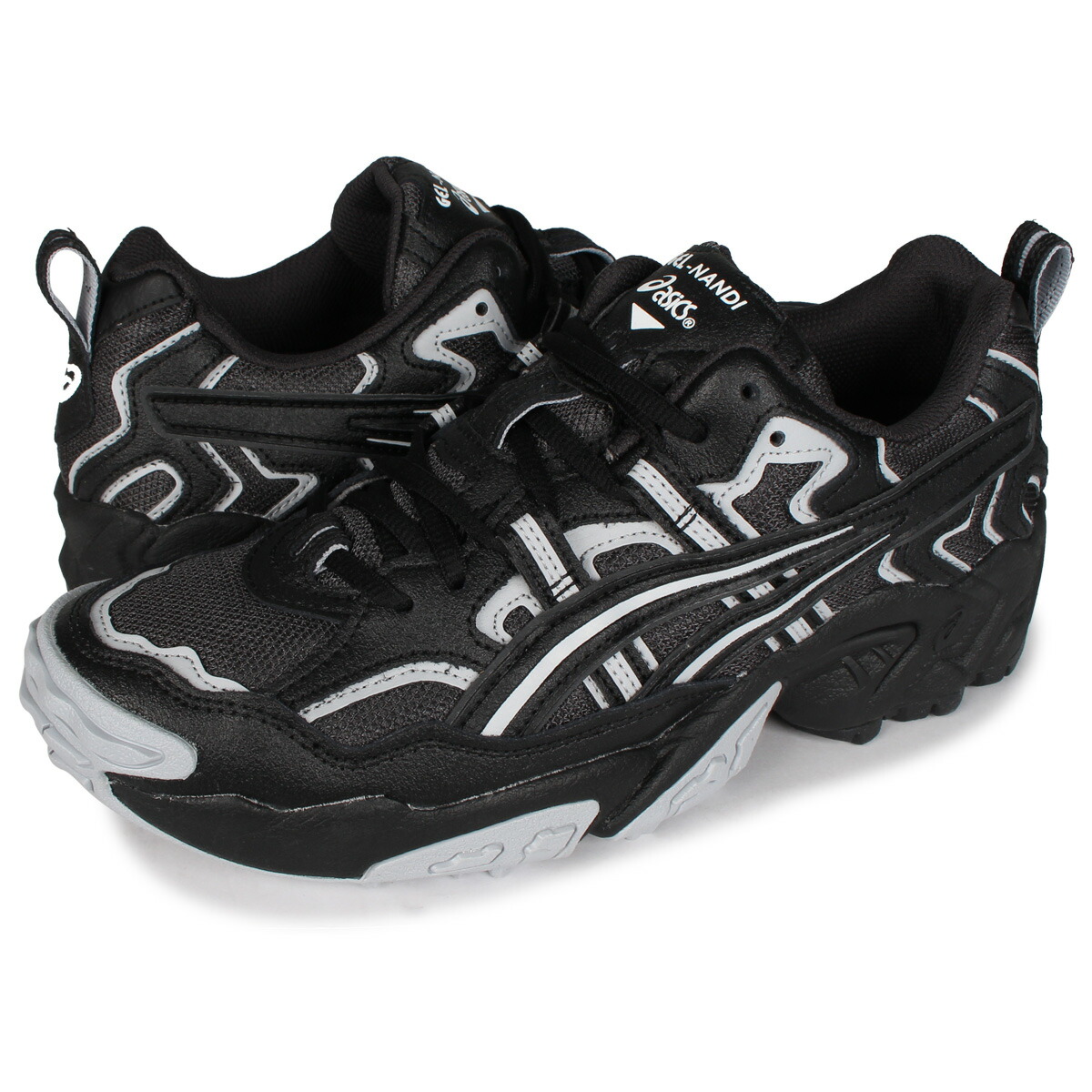 楽天市場 Asics Gel Nandi アシックス ゲル ナンダイ スニーカー メンズ ブラック 黒 1021a315 024 Goods Lab
