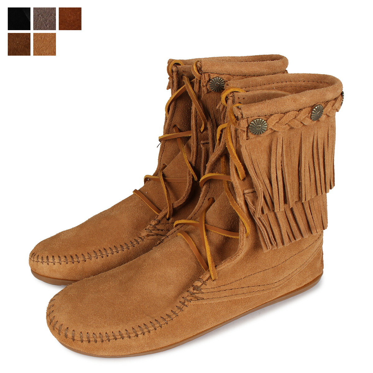 MINNETONKA　ムートンブーツ Minnetonka 】ミネトンカ ムートンブーツ 24cm - メルカリ