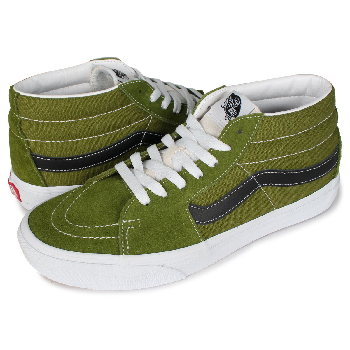 即日出荷 Vans Sk8 Mid ヴァンズ スケートミッド スニーカー メンズ レディース バンズ グリーン Vn0a3wm3wz6 メーカー包装済 Rjb Betaplanets Com