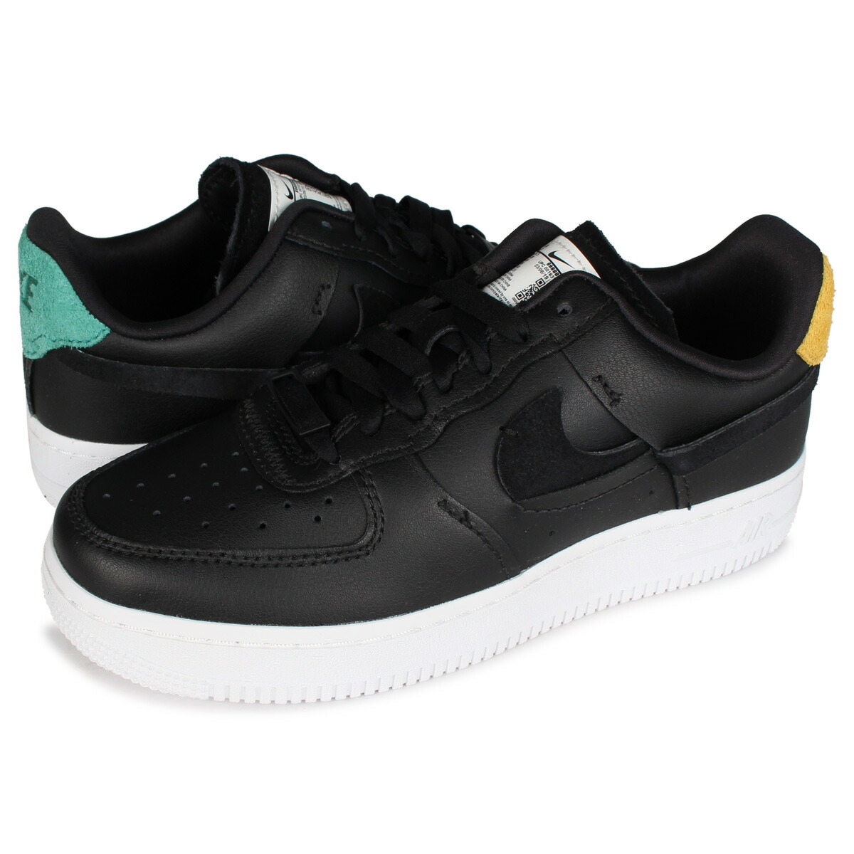 楽天市場 ナイキ Nike エアフォース1 スニーカー メンズ レディース Wmns Nike Air Force 1 07 Vandalized Lux ブラック 黒 014 Goods Lab