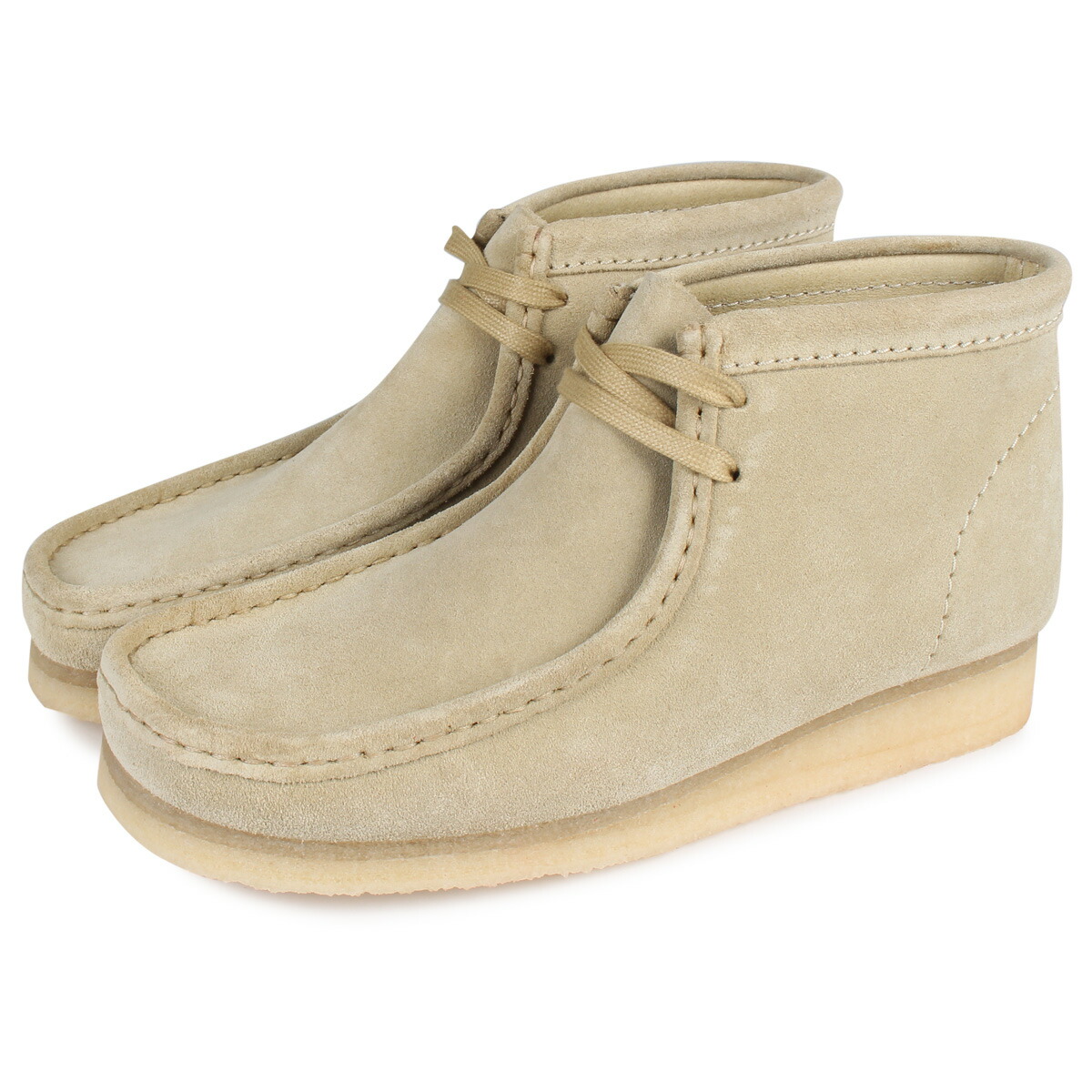 【CLARKS】Wallabee クラークス ワラビー ベージュ ブーツ クラークス Clarks ワラビー ブーツ メンズ WALLABEE BOOT