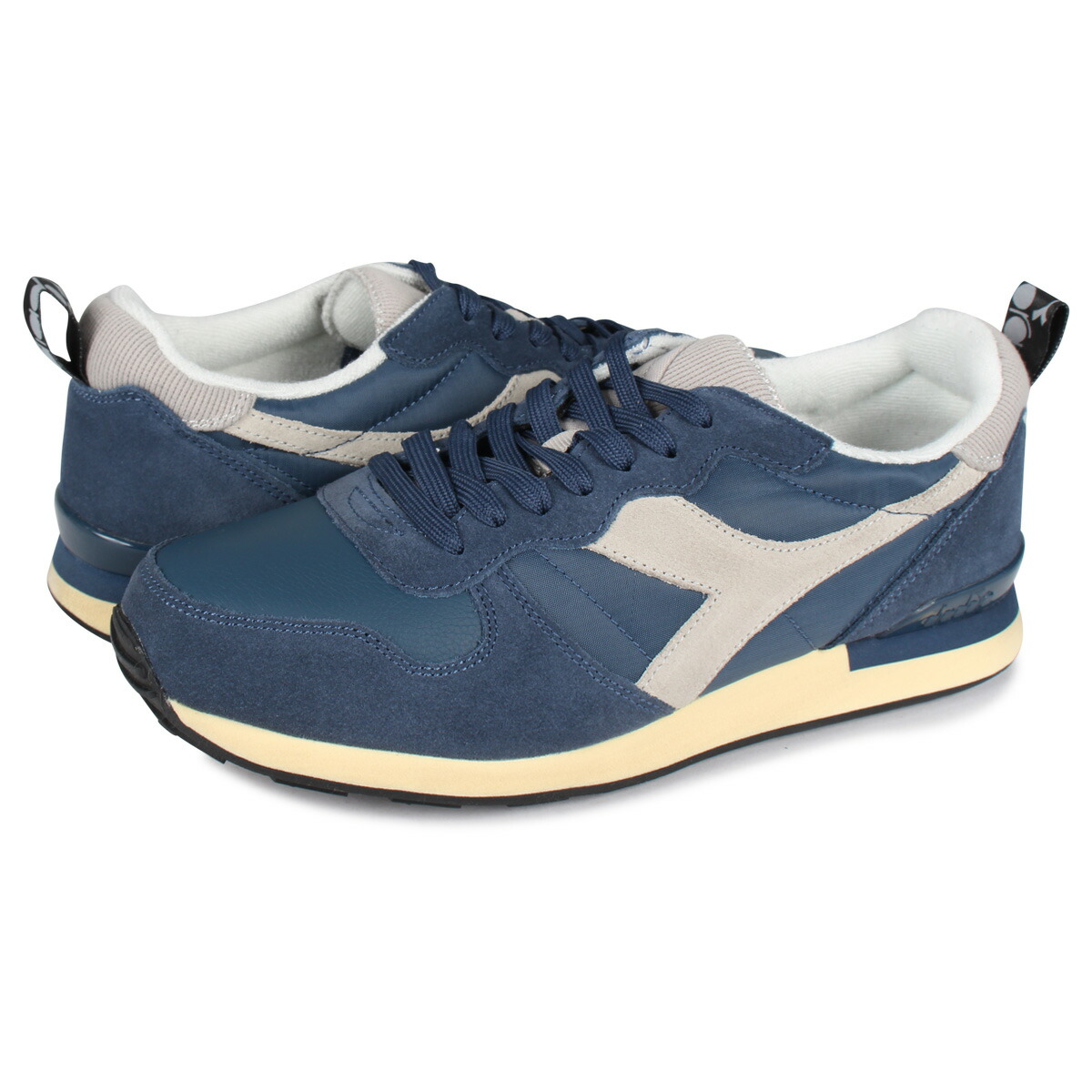 楽天市場 最大600円offクーポン Diadora Camaro Used ディアドラ カマロ スニーカー メンズ ネイビー 0033 Goods Lab