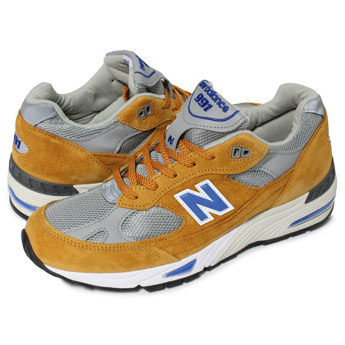 楽天市場 最大1000円offクーポン New Balance M991ybg ニューバランス 991 スニーカー メンズ Dワイズ Made In Uk イエロー Goods Lab