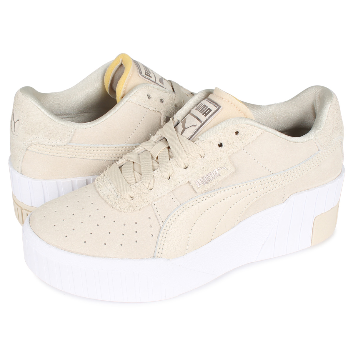 楽天市場 Puma Cali Wedge Mojave Dessert プーマ カリ スニーカー レディース 厚底 ベージュ Goods Lab