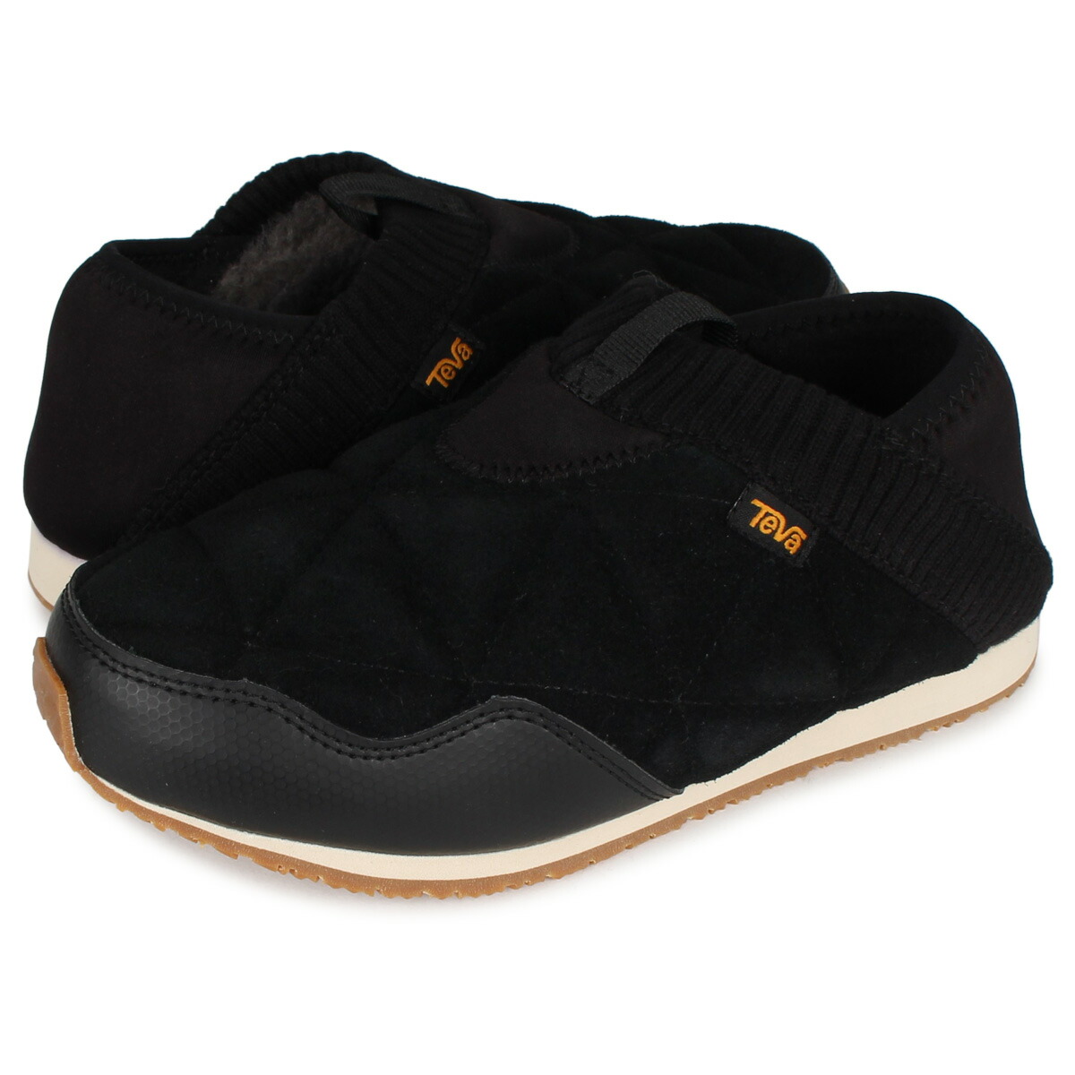 売れ筋 最大600円offクーポン Teva Ember Moc Shearling テバ エンバー シューズ モックシューズ スリッポン メンズ レディース ブラック 黒 独創的 Labsco Nphl Go Ke