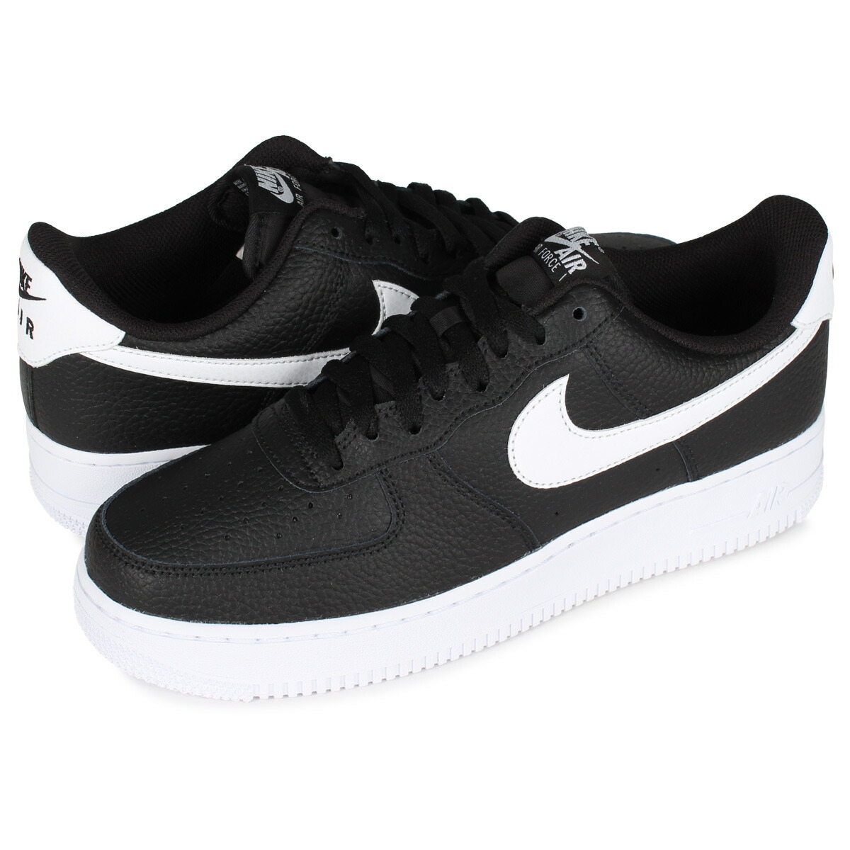 【NIKE】CT2302-002◆ナイキ エア フォース 1 '07◆Black White Nike Air Force 1 '07 Mens Lifestyle Shoes Black White CT2302