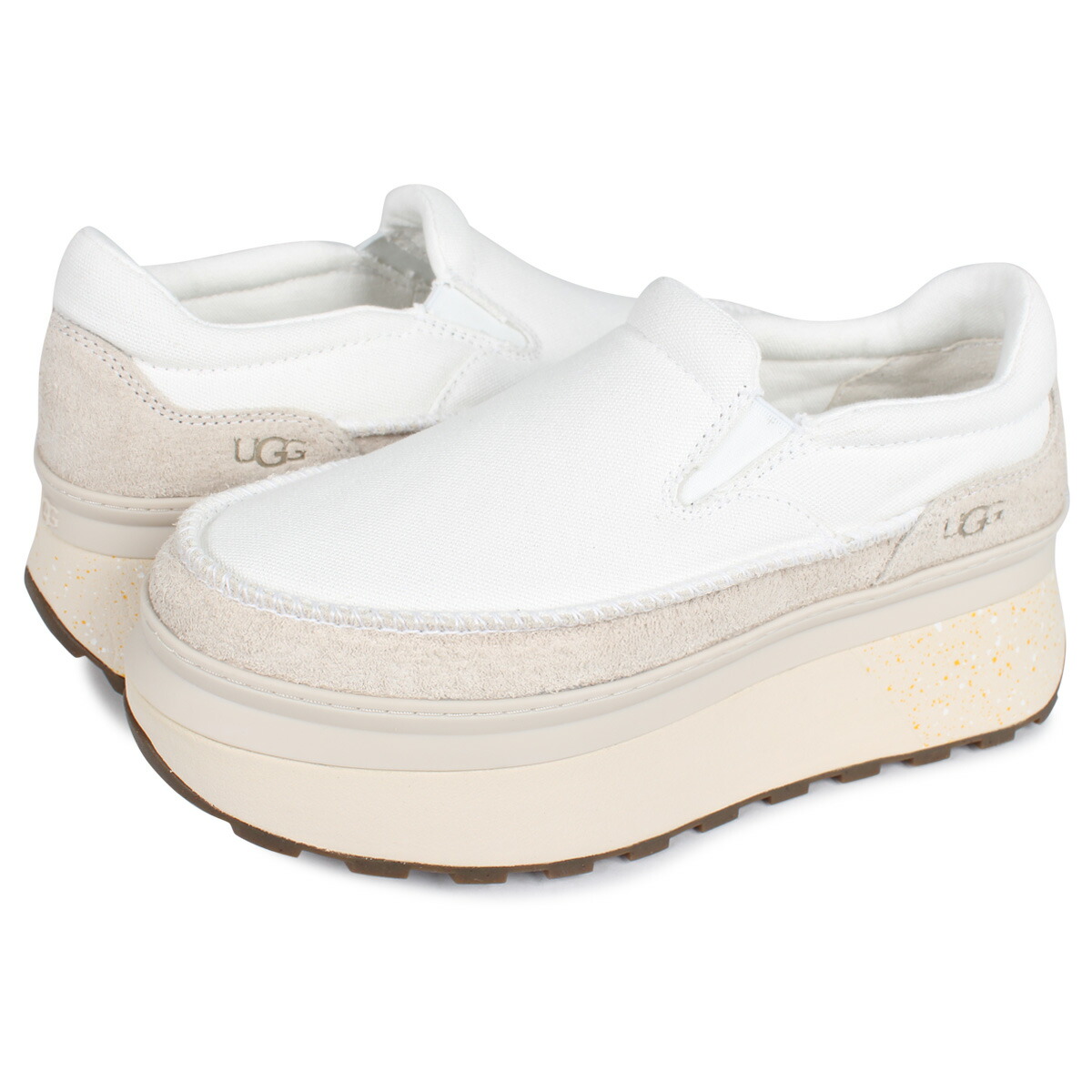 最安値挑戦 最大600円offクーポン Ugg Marin Slip On アグ マリン スニーカー スリッポン レディース 厚底 ホワイト 白 予約 5月上旬 追加入荷予定 公式の Www Tepezala Gob Mx