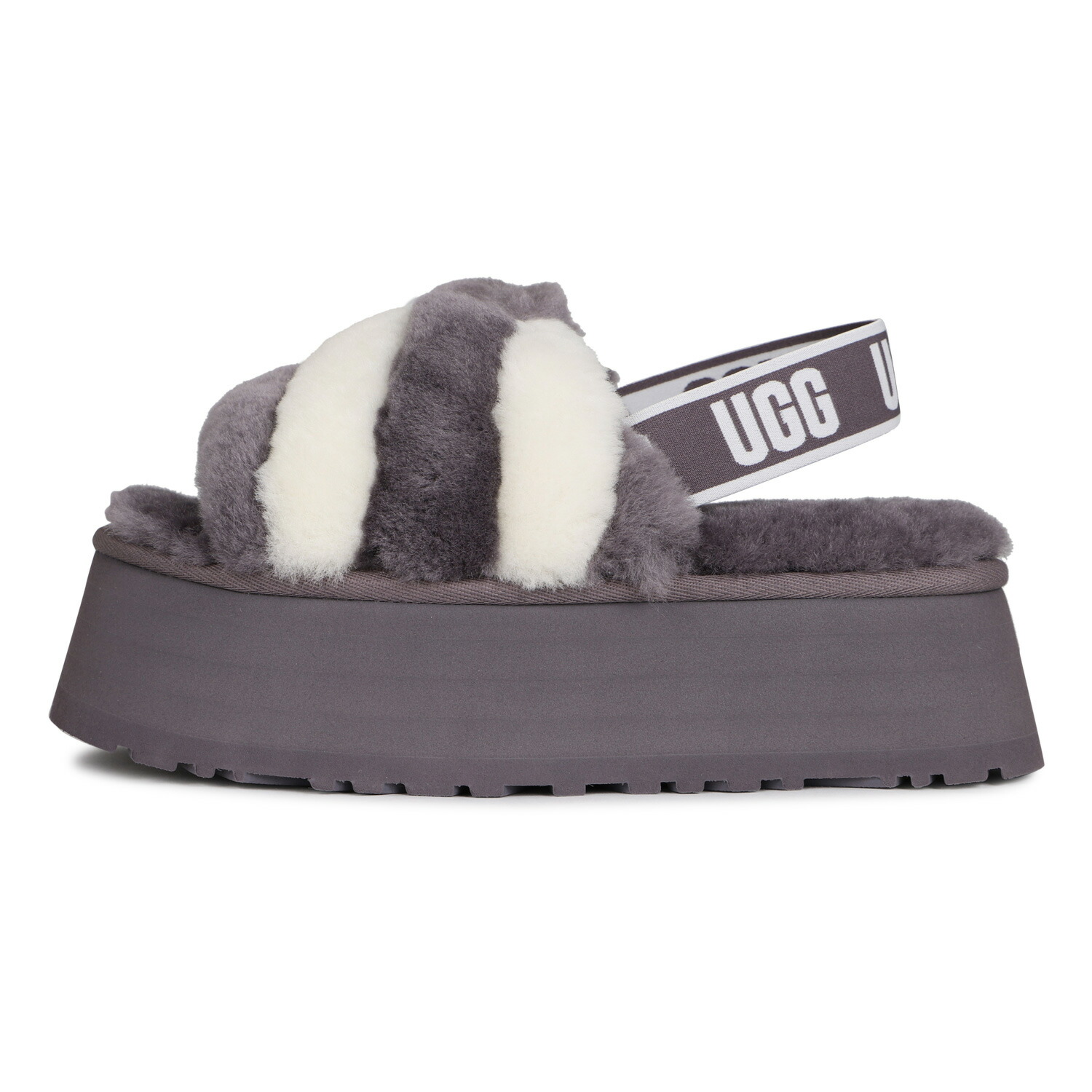 ースに Ugg サンダル レディース 厚底 ファー ディ シューズ ウール