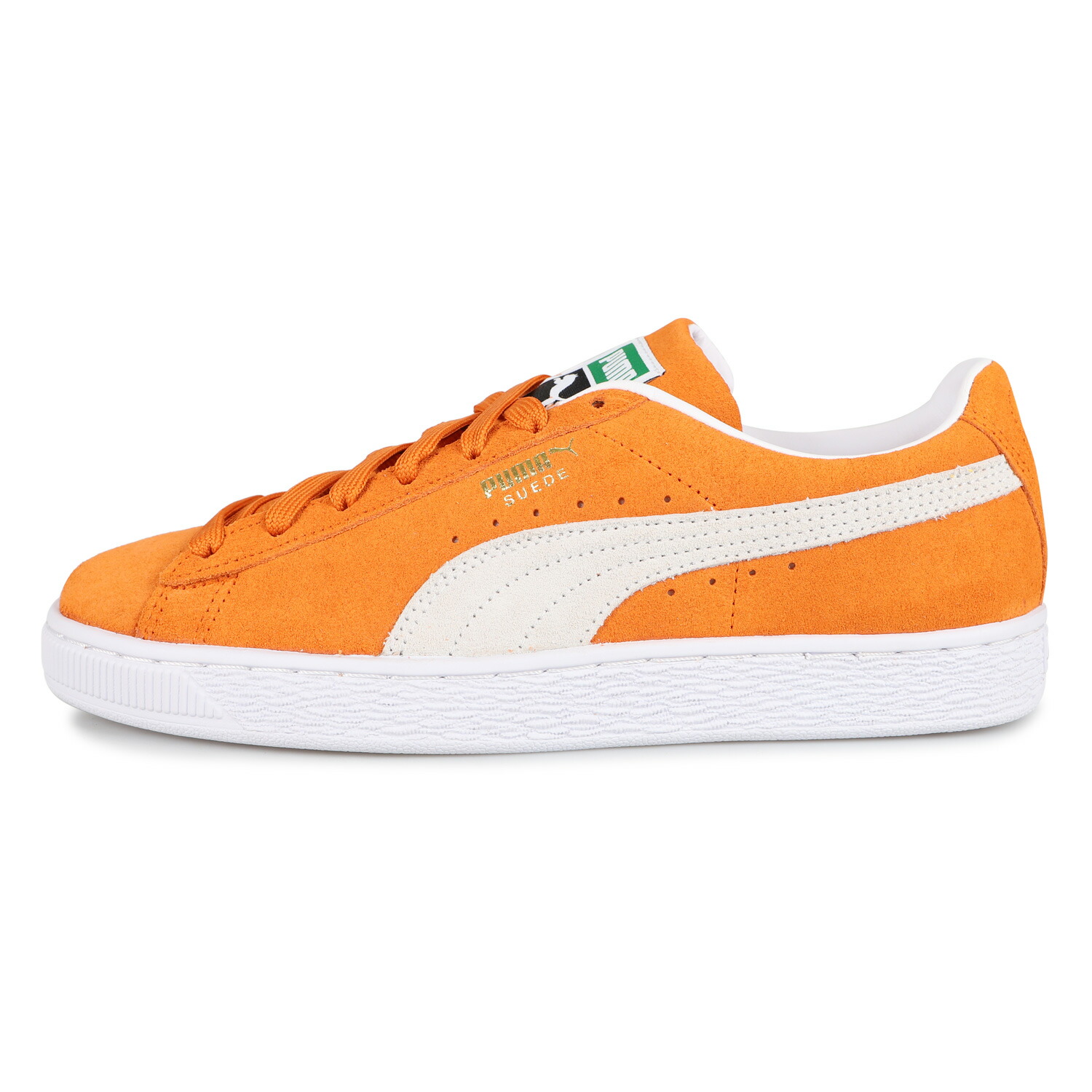 楽天市場 最大1000円offクーポン Puma Suede Classic 21 プーマ スウェードクラシック スニーカー メンズ レディース スエード オレンジ 374915 14 Goods Lab