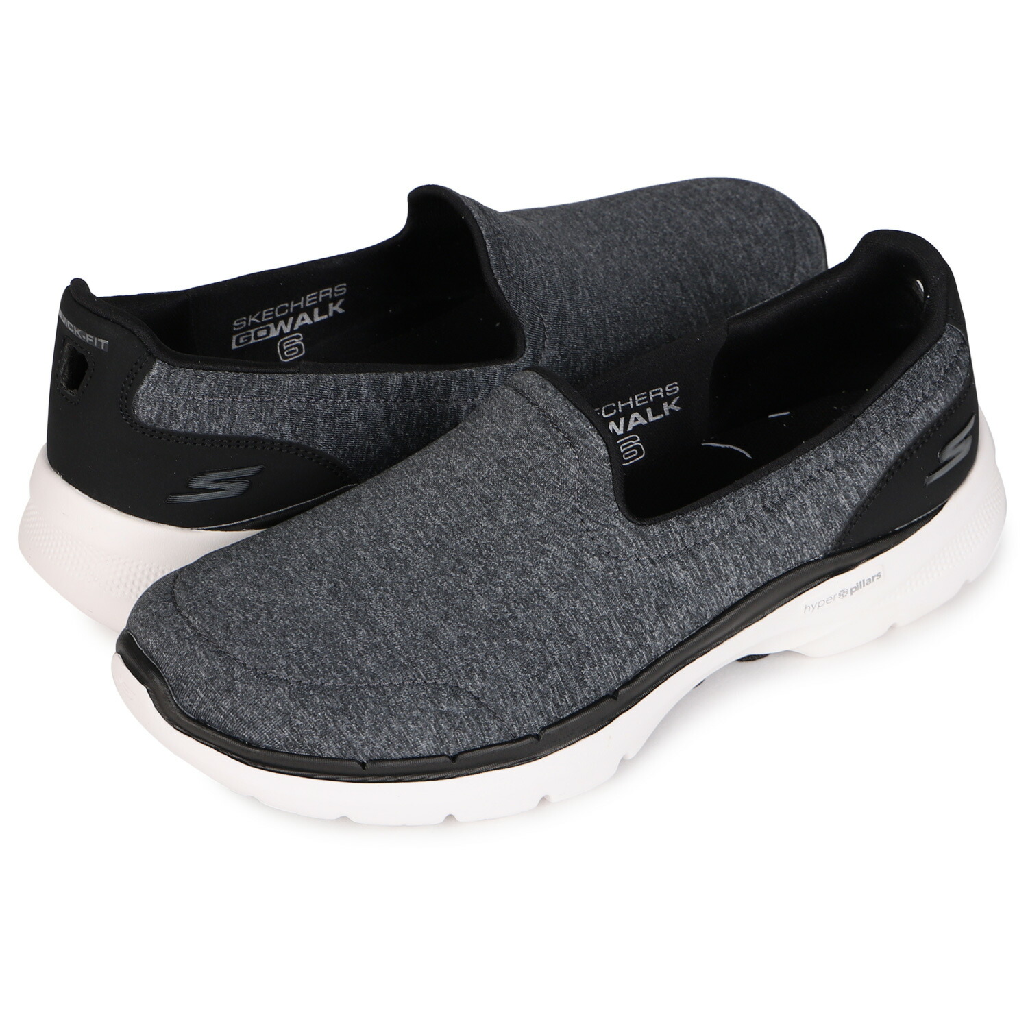 Skechers Go Walk 6 スケッチャーズ ゴーウォーク スニーカー スリッポン レディース ニグロ 凶徒 限定 9玉桂上旬 事あたらしい入荷予定表 Vnmsport Com